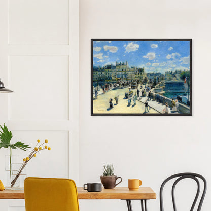 Pierre-Auguste Renoir - Pont Neuf, Paris - gerahmter Druck