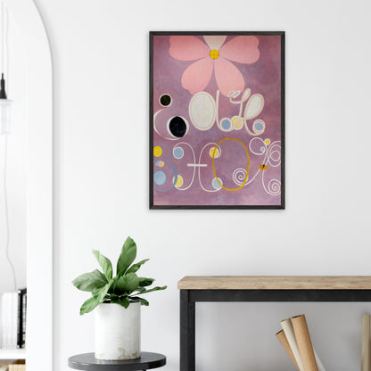Hilma af Klint - The Ten Largest No. 5, Adulthood - gerahmter Druck